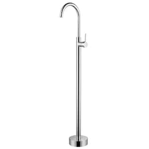 Harris Single-Handle Freestanding Tub Faucet in Polished Chrome