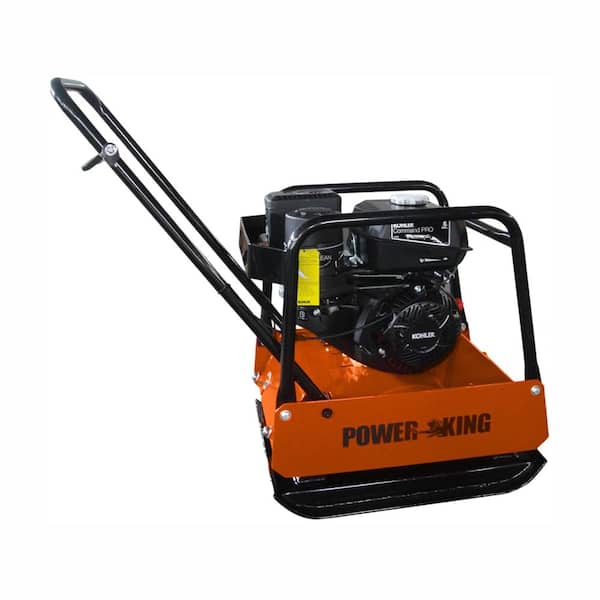 Power King 4800 lbs. 6 HP Plate Compactor with Kohler Pro Engine