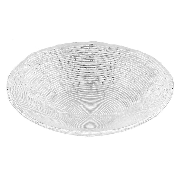 Hammock 13 in., 84.5 fl. oz. Glass Round Bowl