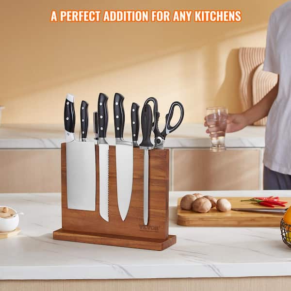Knife Block,magnetic knife holder stand for kitchen counter,Knife Storage  rack s