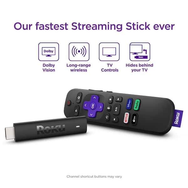 Roku Streaming Stick Black Black from AT&T