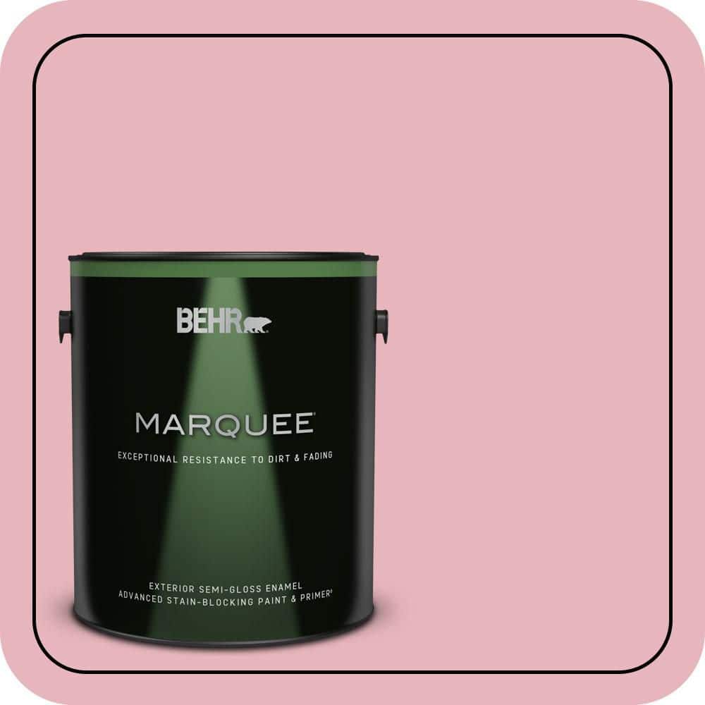 1 gal. #110C-2 Colonial Rose Semi-Gloss Enamel Exterior Paint & Primer price history on PriceWatchPro