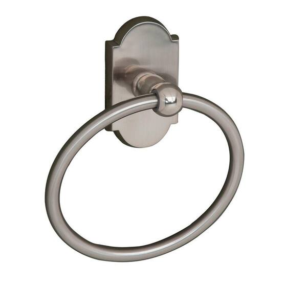 Barclay Products Abril Towel Ring in Satin Nickel