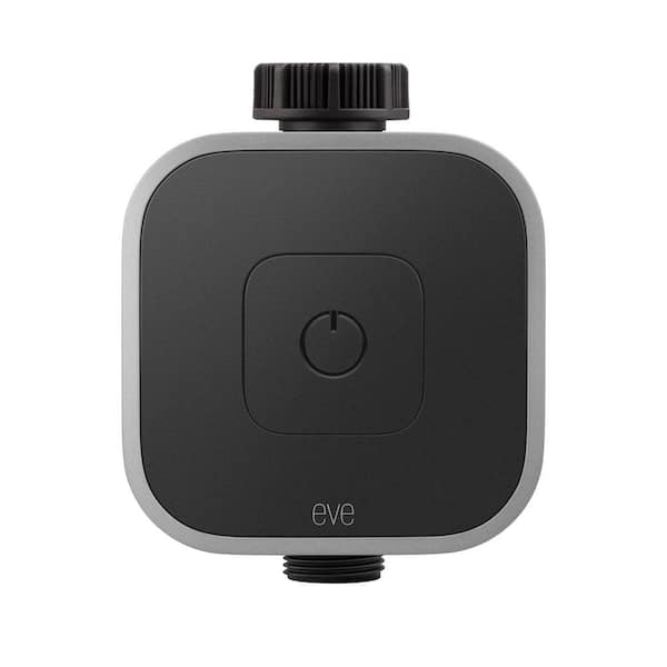 eve Aqua – Smart Water Controller, Irrigate/Water Plants Automatically, Remote Access, Works with Apple Home (Black)
