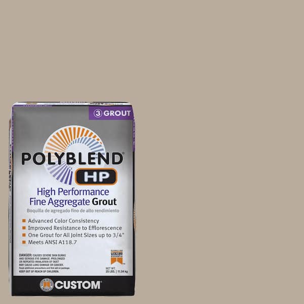 Polyblend HP #386 Oyster Gray 25lb High Performance Fine Aggregate Grout