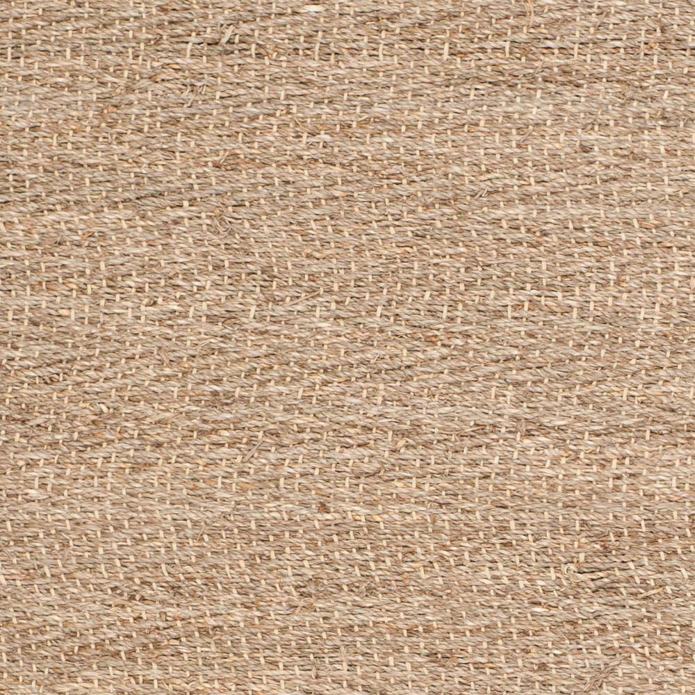 Reversible Herringbone Natural & Black Cotton Area Rug - 3' x 5'