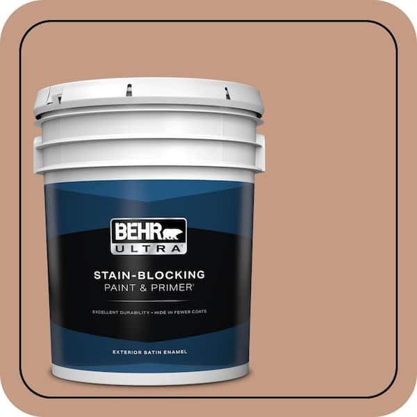 BEHR ULTRA 5 gal. #S210-4 Canyon Dusk Satin Enamel Exterior Paint & Primer