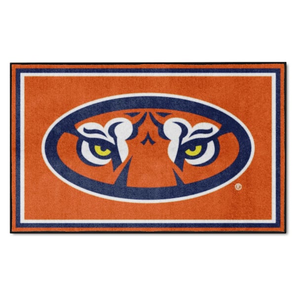 FANMATS Orange 3 ft. x 5 ft. Denver Broncos Vintage Area Rug