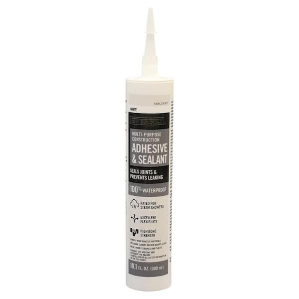 Everbilt 10.1 oz Multi-Purpose Construction Adhesive Sealant; 1 hour dry  time 43691 - The Home Depot
