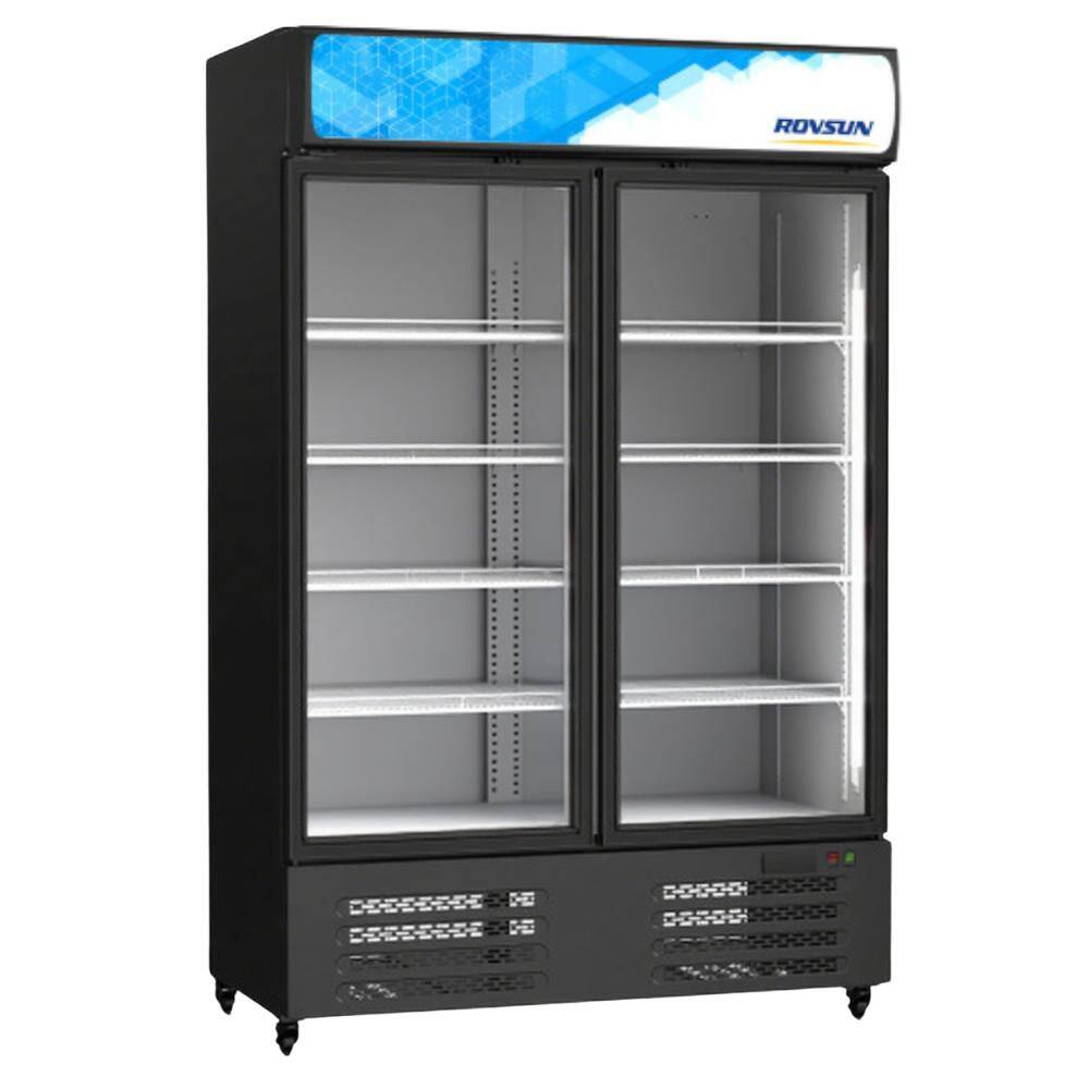 35 cu. ft. Commercial Upright Display Glass Dounble Door Beverage Refrigerator in Black price history on PriceWatchPro