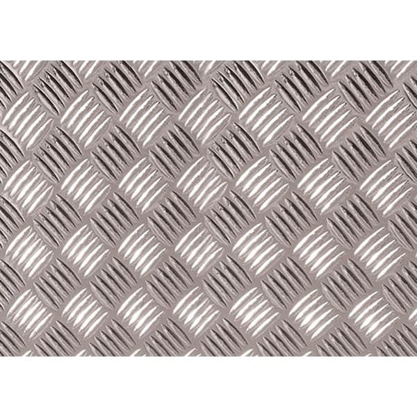 DC Fix 17.75 in. x 4 ft. 9 in. Silver Diamond Plate Decorative Vinyl Decal  137237 - The Home Depot