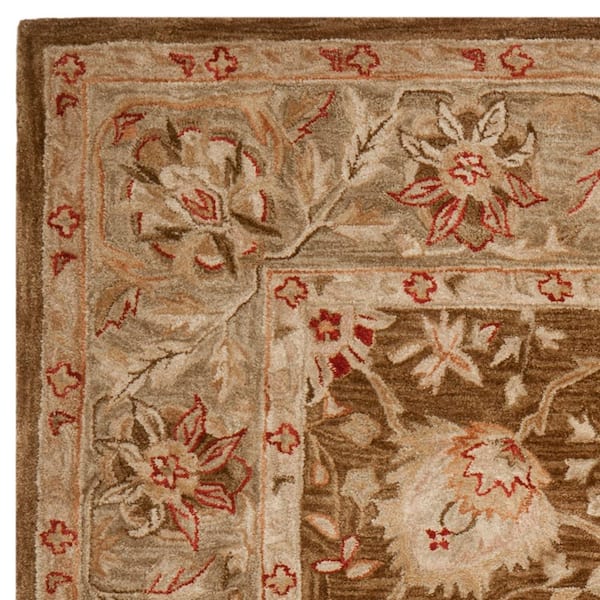 Beige Safavieh Anatolia Collection AN525A Handmade Traditional Oriental Premium Wool Accent Rug Green 2' x 3' Beige Safavieh Anatolia Collection AN525A Handmade Traditional Oriental Premium Wool Accent Rug Green 2' x 3'