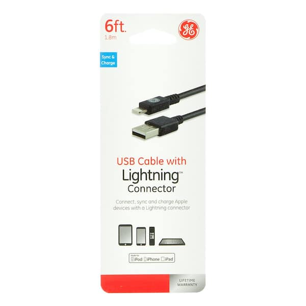 Cable USB GE 1.8m Negro