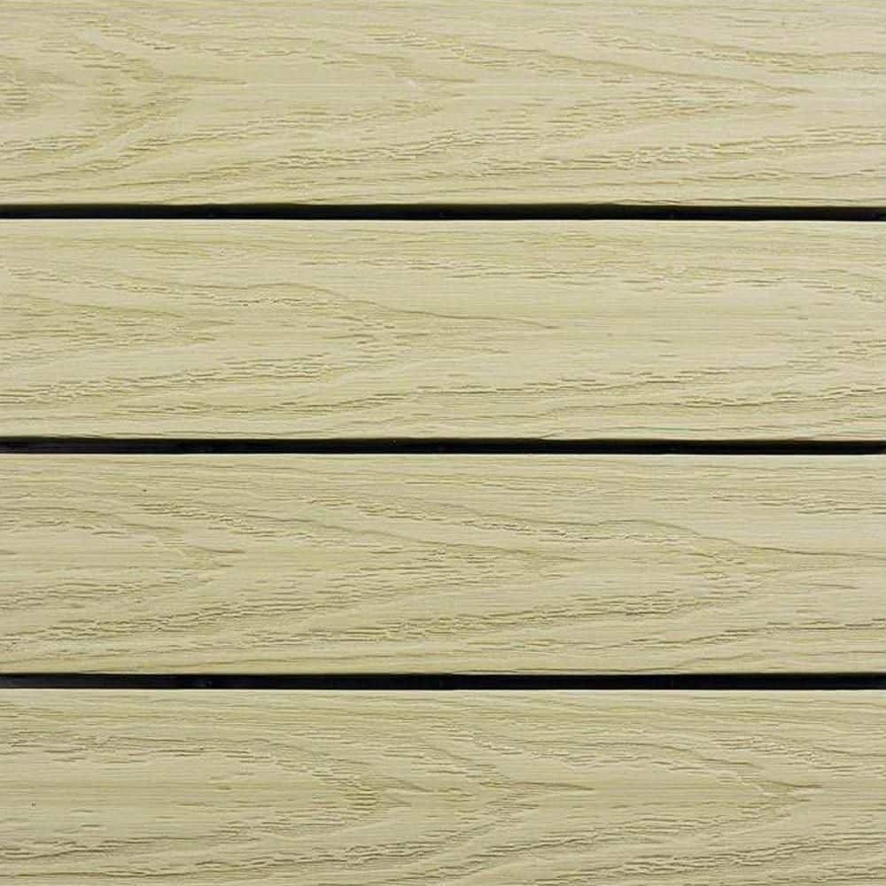 NewTechWood UltraShield Naturale 1 ft. x 1 ft. Quick Deck