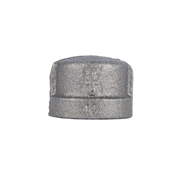 STZ 3/8 in. Black Malleable Iron Cap Fitting