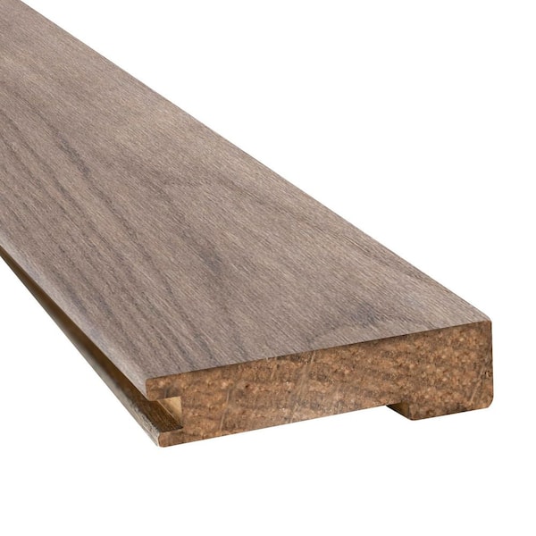 Heninger Lake 3.00 in. T x 0.63 in. W x 78 in. L Flush Stair Nose Eased Edge Large Hardwood Trim