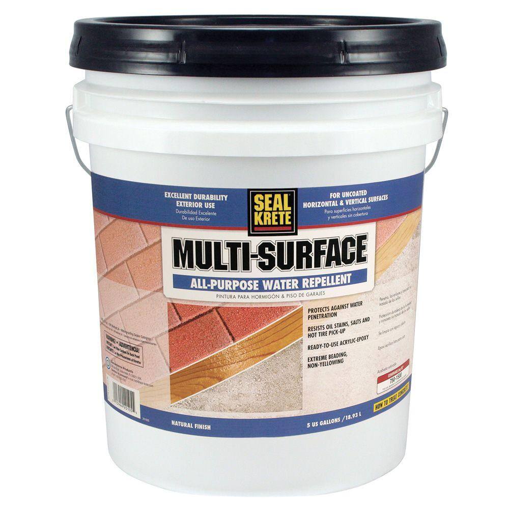 UPC 015944201055 product image for Seal-Krete 5 Gal. Multi Surface Water Repellent, Clear | upcitemdb.com