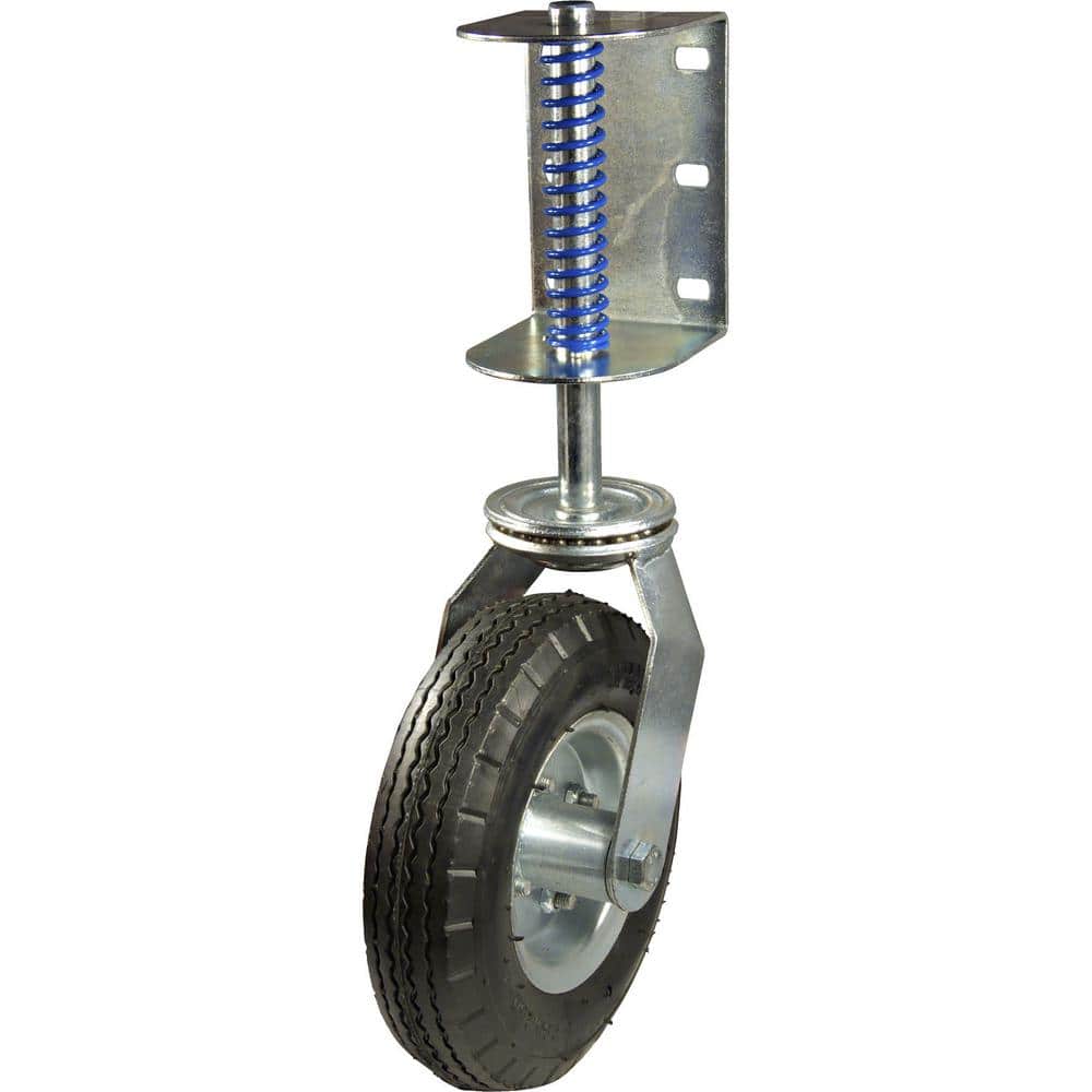 8-7/8 in. (226 mm) Black Non-Braking Pneumatic Gate Swivel Stem Caster with 220 lb. Load Rating price history on PriceWatchPro