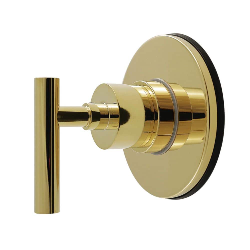 Manhattan 3/4 in. Single-Handle 1-Hole Wall Mount 6-Way Diverter Valve with Trim Kit in Polished Brass price history on PriceWatchPro