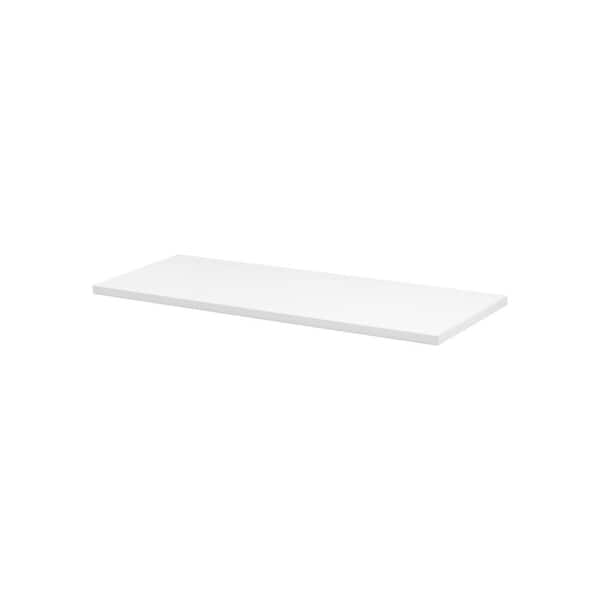 Dolle 32 in. x 3/4 in. x 10 in. Lite Shelf in White 55060 - The Home Depot