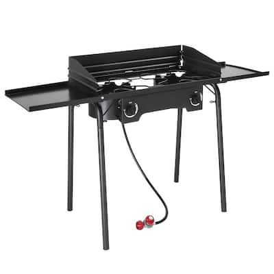 Camp Chef Expedition 3X 3-Burner Portable Propane Gas Grill in Black with  Griddle TB90LWG - The Home Depot