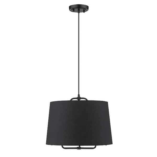 Trend Lighting Lamia 1-Light Matte Black Mini Pendant