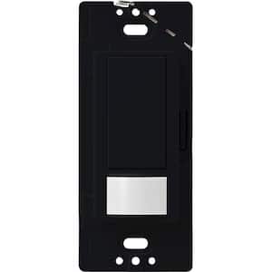 Vacancy-Only Motion Sensor Switch, 2A, Single-Pole, No Neutral Required, Black