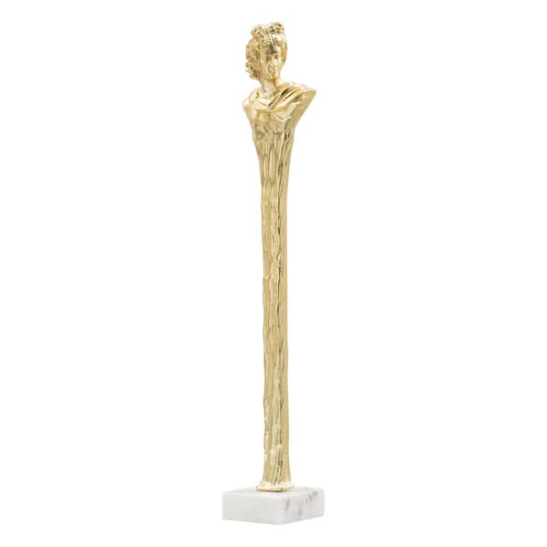 A & B Home Abstract Metal Sculpture