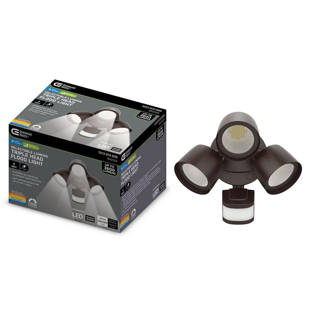 Commercial Electric 240° Motion Activated Dusk to Dawn Sensor