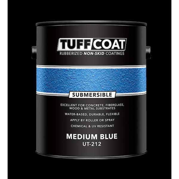 TUFF COAT UT-212 1-Gl Medium Blue Interior/Exterior, Concrete/Wood/Fiberglass/Metal Paint