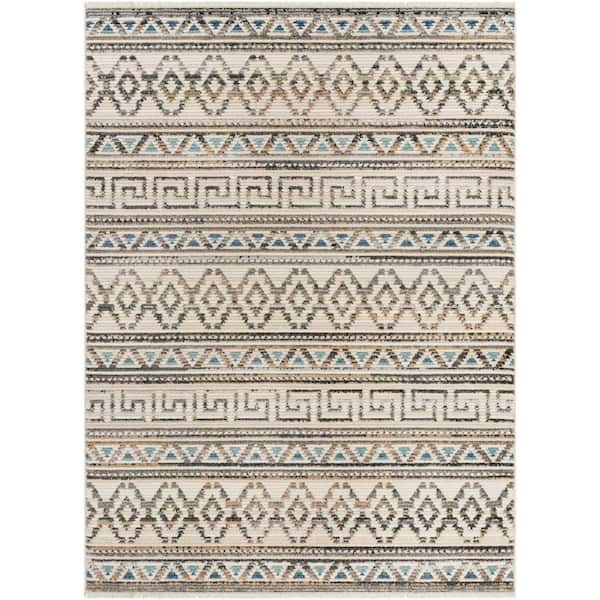 Artistic Weavers Calico Cream/Brown 2 ft. x 3 ft. Indoor Area Rug