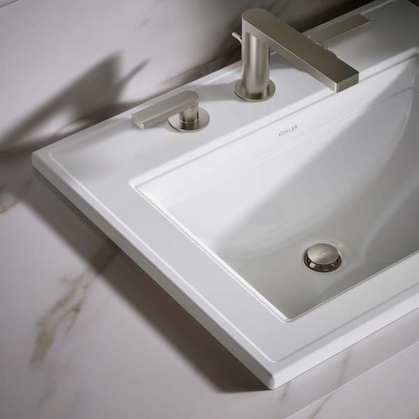 creek 白【M】 Amazon.com: Claire 22” Rectangle Wall-Mount Bathroom Sink in