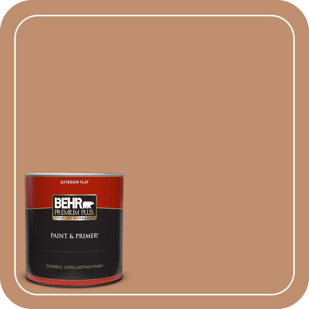 1 qt. #260F-5 Applesauce Cake Flat Exterior Paint & Primer price history on PriceWatchPro