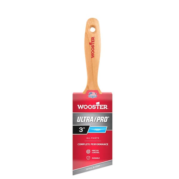Wooster 3 in. Ultra/Pro Firm Lindbeck Sable Nylon/Polyester Angle Brush