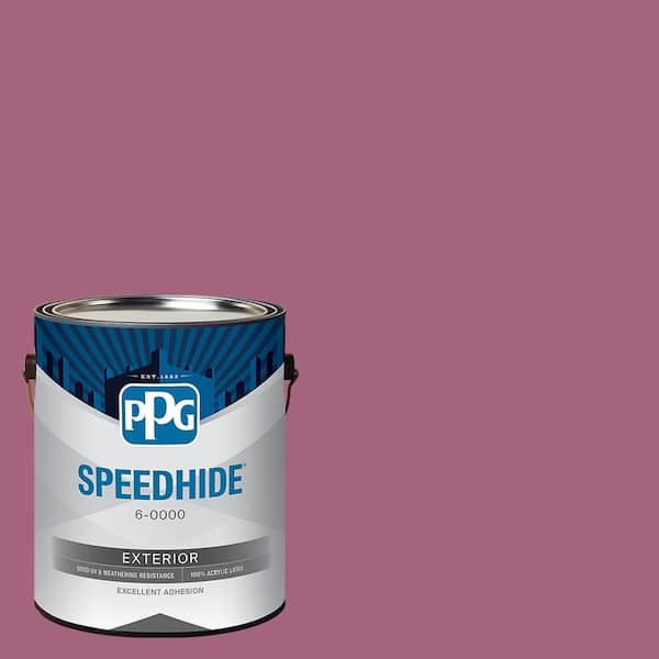 SPEEDHIDE 1 gal. PPG1044-6 Wild Strawberry Flat Exterior Paint