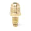 Gas One Propane Brass Orifice with 3/8 in. Flare x 1/8 in. MNPT or Male Pipe
