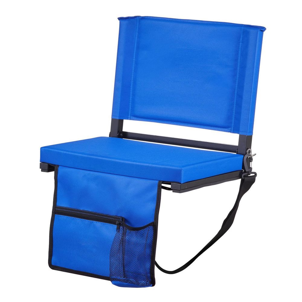 Stadium Seat,Folding Bleacher Chair with Back Support and Thick Cushion,Padded Stadium Seat for Bleacher Includes Hooks price history on PriceWatchPro