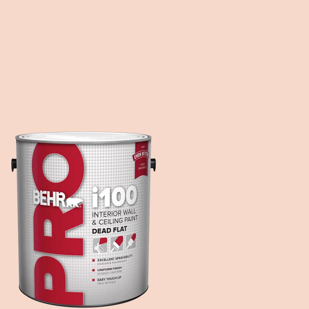 ピーチ 1 BEHR PRO 1 gal. #M200-1 Peach Sachet Dead Flat Interior