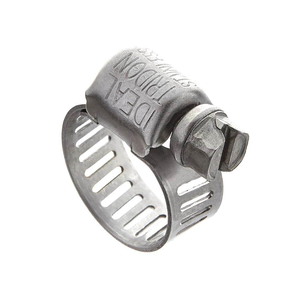 Ideal Hy Gear 9/16 in to 1-1/4 in. SAE 12 Silver Hose Clamp Stainless Steel  Band - Ace Hardware