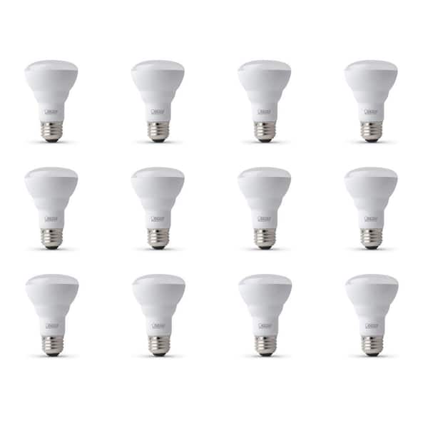 Feit Electric 45-Watt Equivalent R20 Dimmable CEC Title 20 90+ CRI E26 Flood LED Light Bulb, Soft White 2700K (12-Pack)