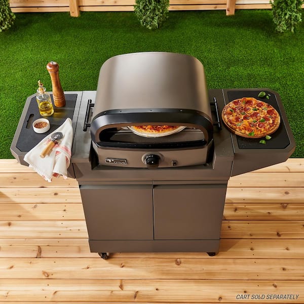 TYTUS Emberwood Portable Gas Pizza Oven in Gunmetal Gray TDT-GHS