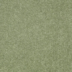 8 in. x 8 in. Texture Carpet Sample - Watercolors I - Color Spearmint