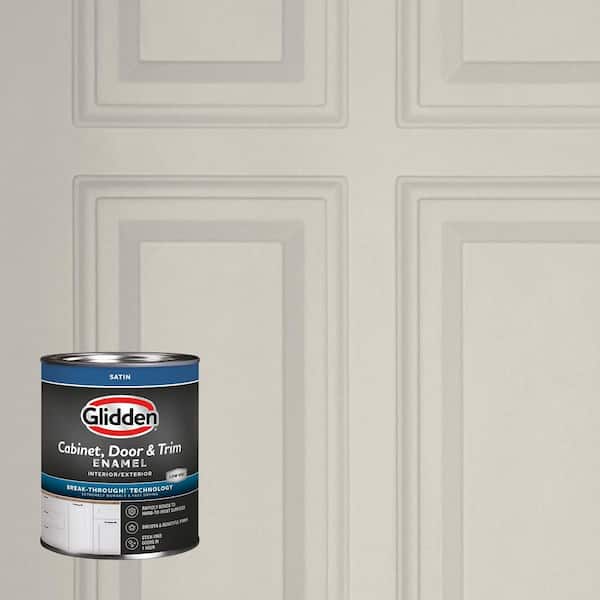 1 qt. PPG1025-3 Whiskers Satin Door, Trim and Cabinet Paint
