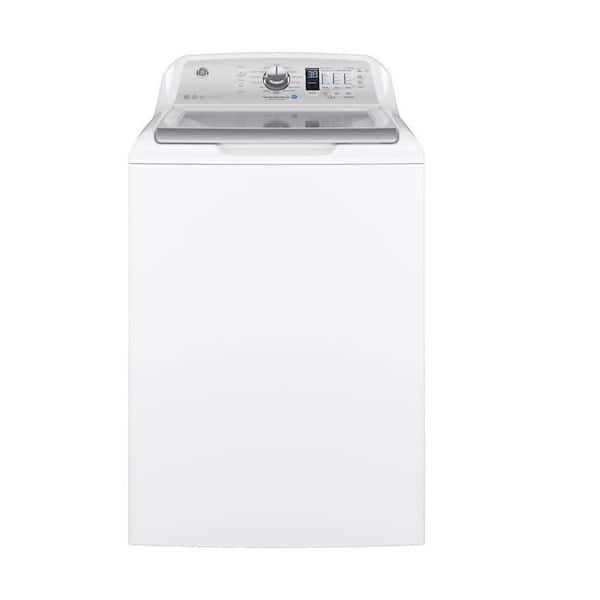 GE 4.6 cu. ft. High-Efficiency White Top Load Washing Machine, ENERGY STAR