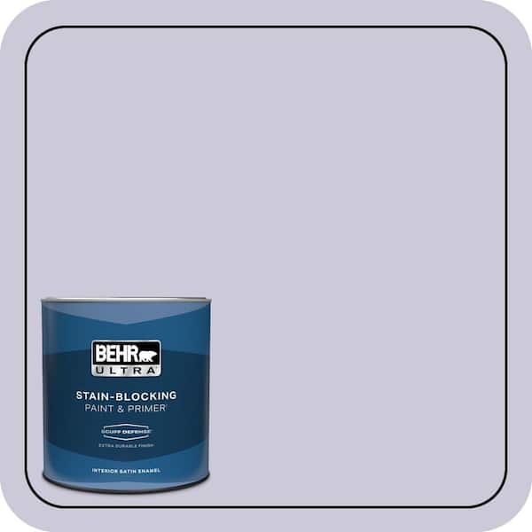 BEHR ULTRA 1 qt. #S570-2 Magic Scent Extra Durable Satin Enamel Interior Paint & Primer