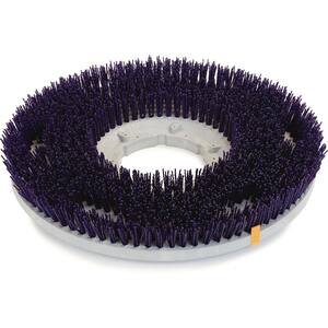 Strata-Grit 17 in. Purple Aggressive Stripping Rotary Floor Brush