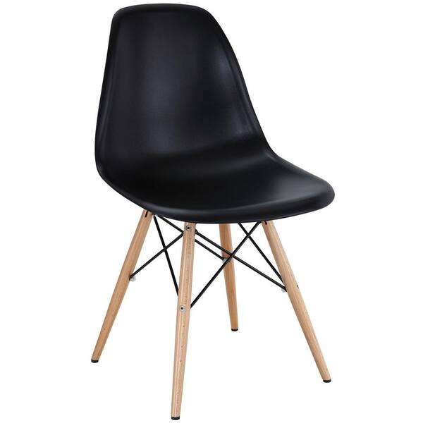 MODWAY Pyramid Black Dining Side Chair