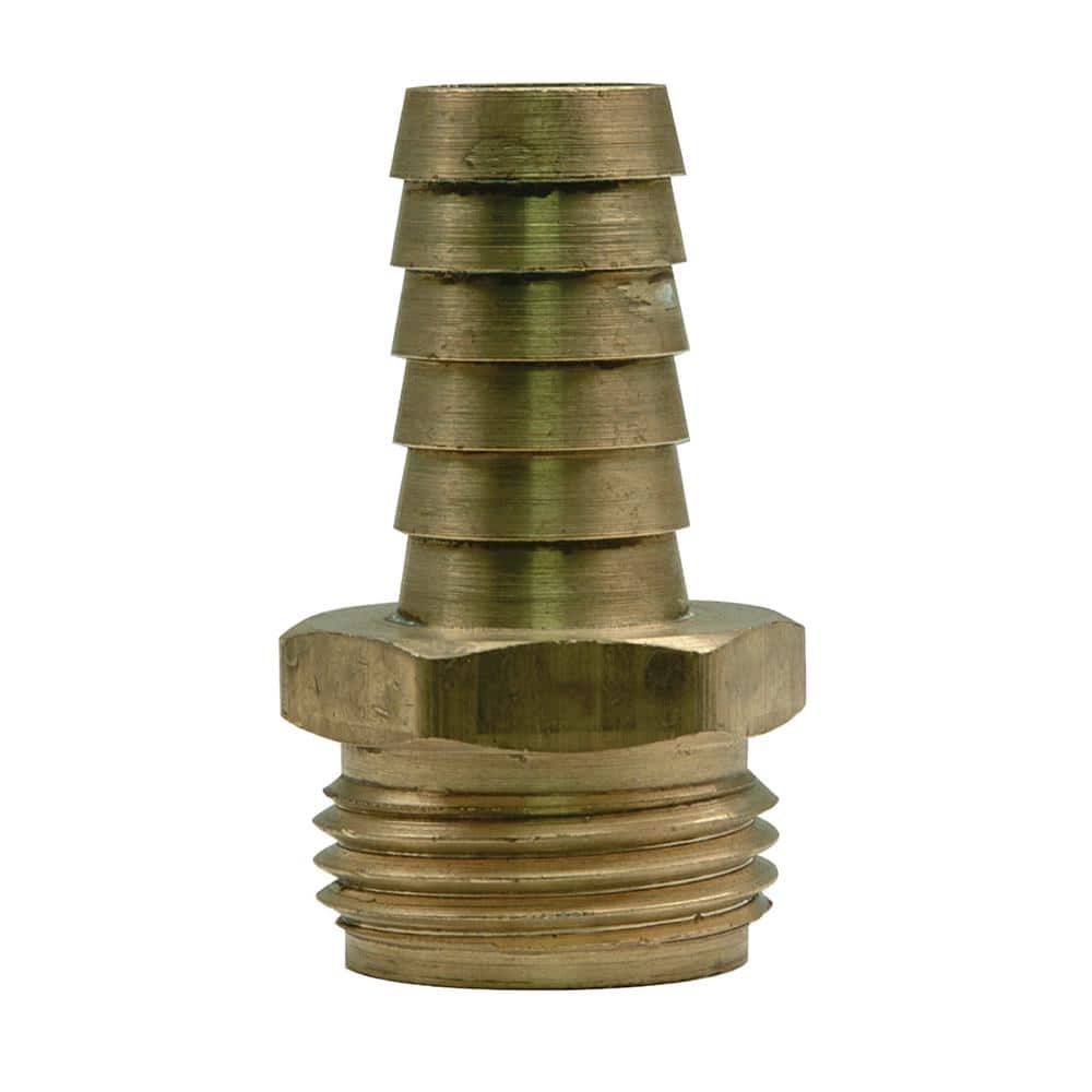 3/4 in. Male Hose Thread x 1/2 in. I.D. Hose Barb Brass Adapter price history on PriceWatchPro