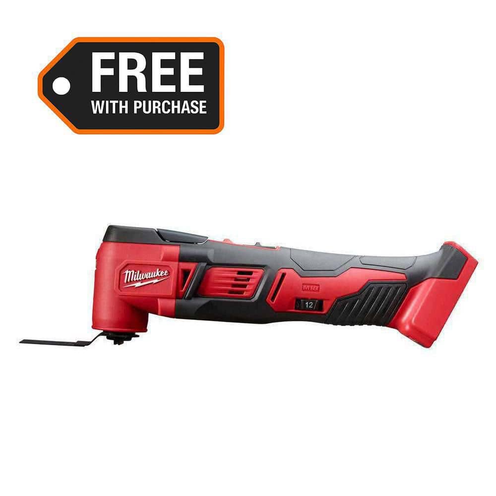 Milwaukee M18 18V Lithium-Ion Cordless Oscillating Multi-Tool (Tool-Only) 2626-20 - The Home Depot