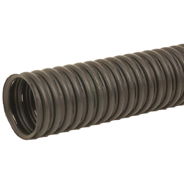 Corrugated Pipes Drain Pipe Perforated, Basement Drain System Home Depot